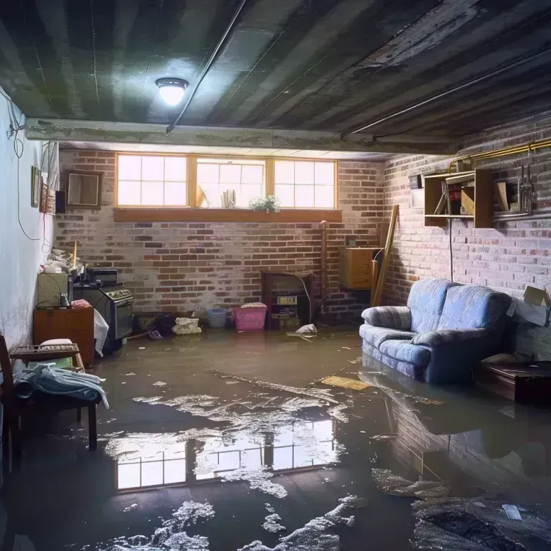 Flooded Basement Cleanup in Mayfield, PA